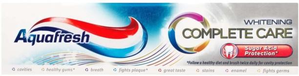 Aquafresh Complete Care Whitening Toothpaste 75 ml, Pack of 1
