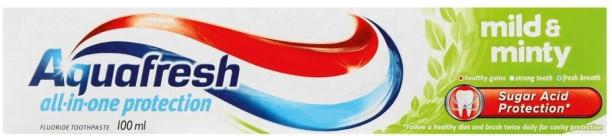 Aquafresh All-in-One Protection Mild & Minty Toothpaste 100 ml, Pack of 1