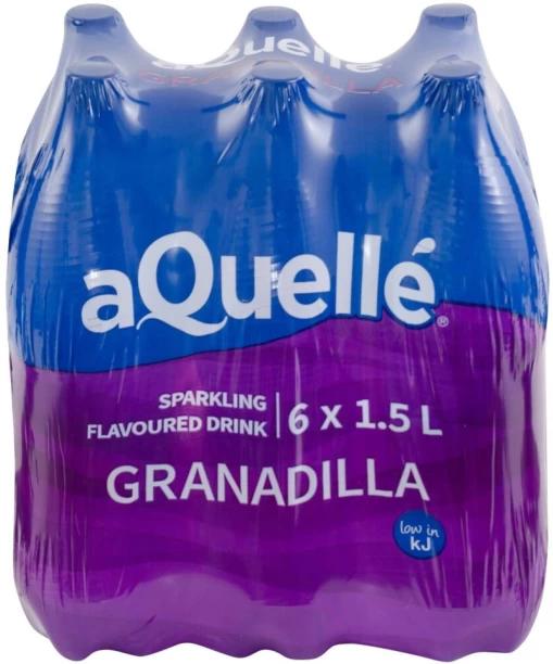 aQuelle Sparkling Granadilla Flavoured Water 6 x 1.5 l (6x1.5 l)