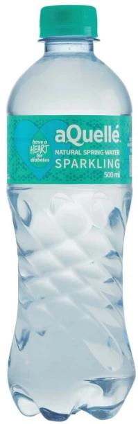aQuelle Natural Spring Sparkling Mineral Water 1 x 500 ml (1x500 ml)