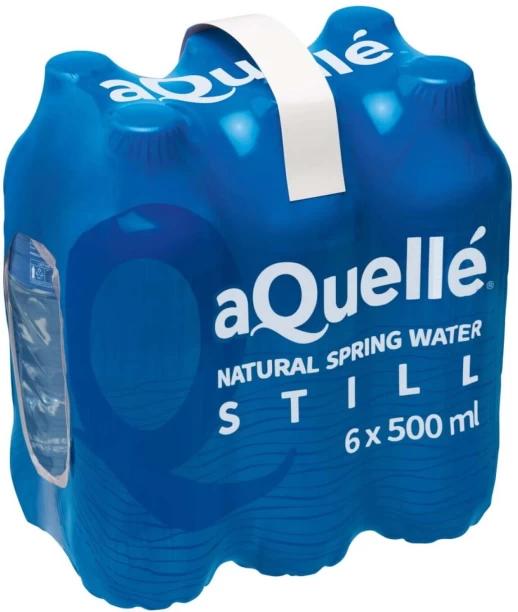 aQuelle Natural Spring Still Mineral Water 6 x 500 ml (6x500 ml)