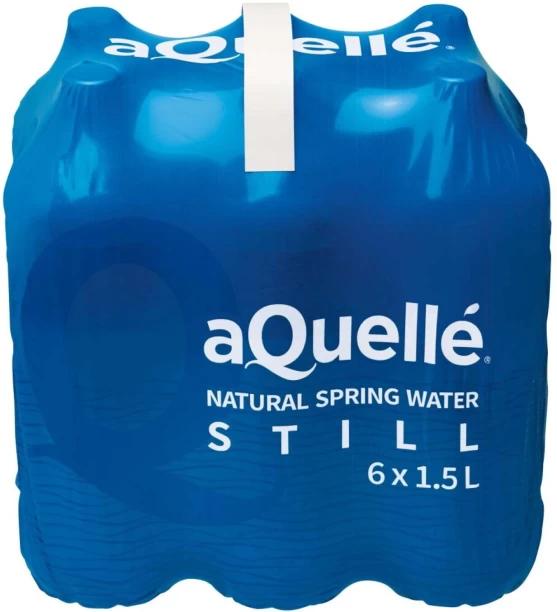 aQuelle Natural Spring Still Mineral Water 6 x 1.5 l