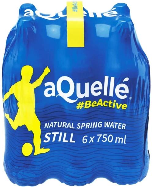 aQuelle Natural Spring Still Mineral Water 6 x 750 ml (6x750 ml)