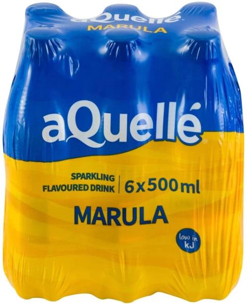 aQuelle Sparkling Marula Flavoured Water 6 x 500 ml (6x500 ml)