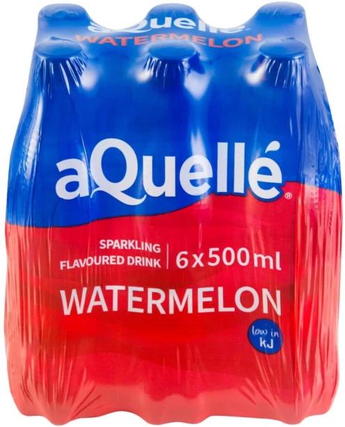 aQuelle Sparkling Watermelon Flavoured Water 6 x 500 ml (6x500 ml)